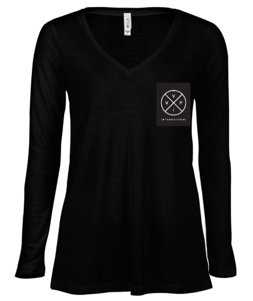 Long Sleeve V-Neck — VVIP International